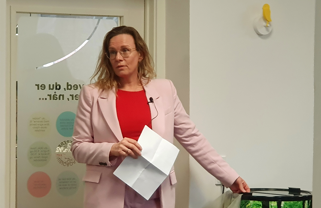 Dorthe Til Reception Med TR Og TRS