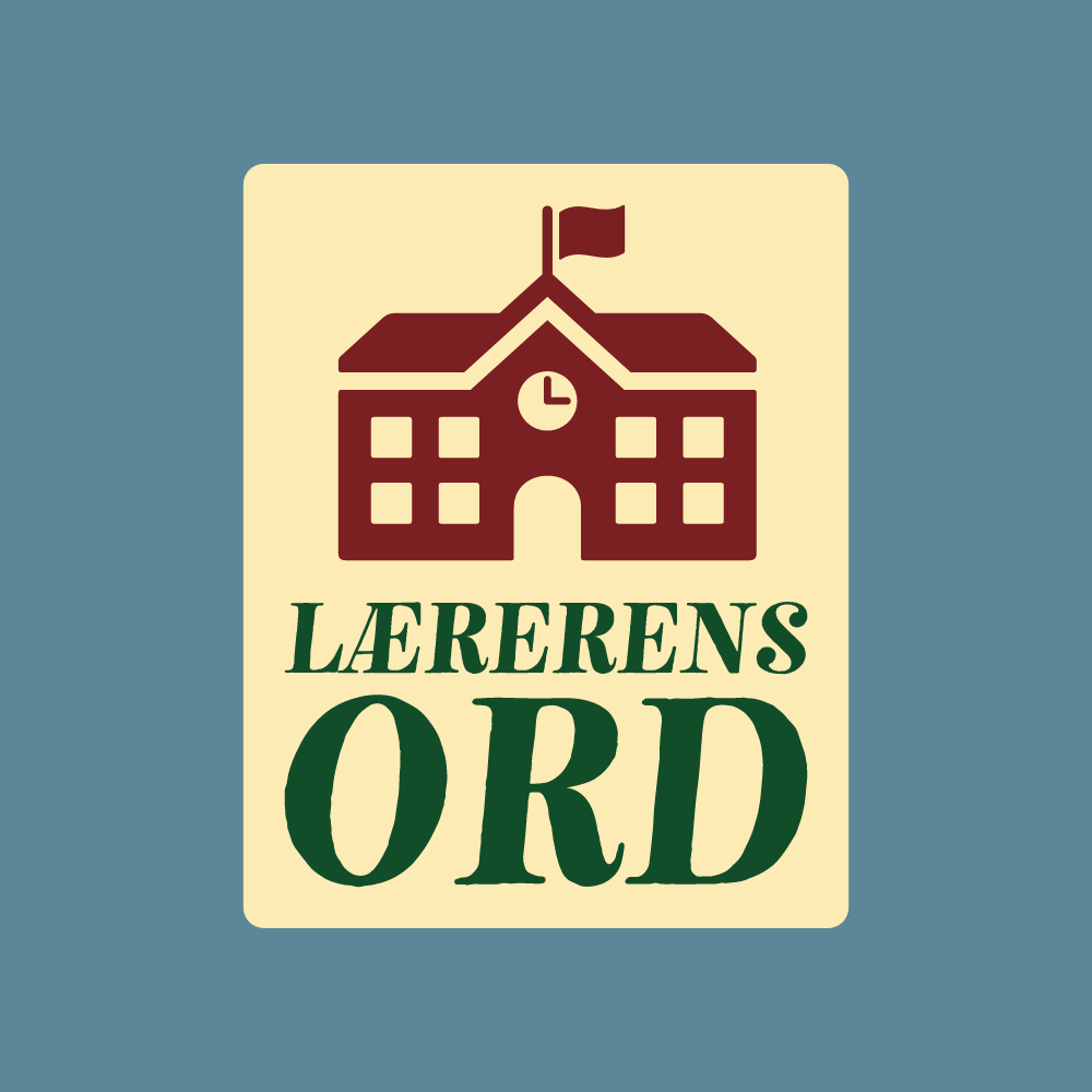Lærerens Ord log - med baggrund Lærerens Ord log - med baggrund